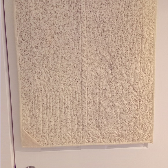 Handmade quilted music themed tapestry - Picture 3 of 4